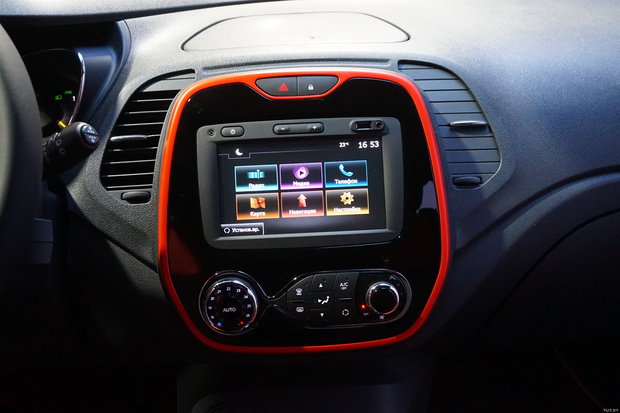 Мультимедиа система Рено Каптур
