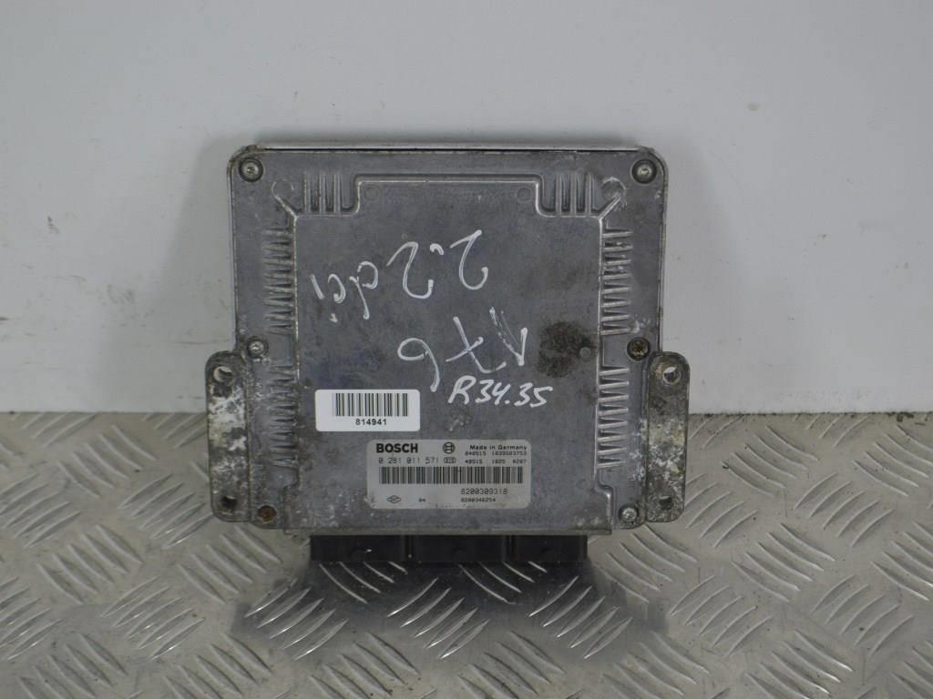 Блок управления двигателем Renault Espace 3 (1996-2002) 8200309318, 8200346254, 0281011571