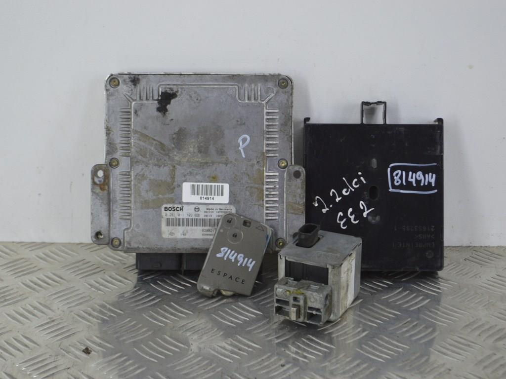 Блок управления двигателем Renault Espace 4 (2003-2010) 8200211726, 8200085386, 0281011103