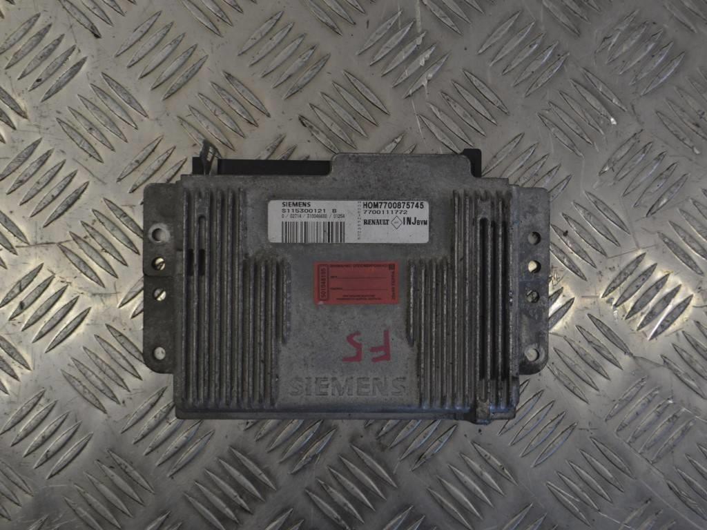 Блок управления двигателем Renault Megane 1 (1996-2002) 7700875745, 7700111772, S115300121