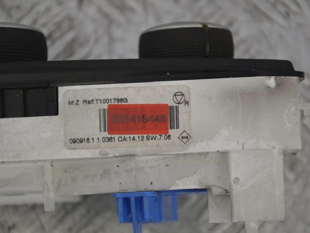 Блок управления печки/климат-контроля