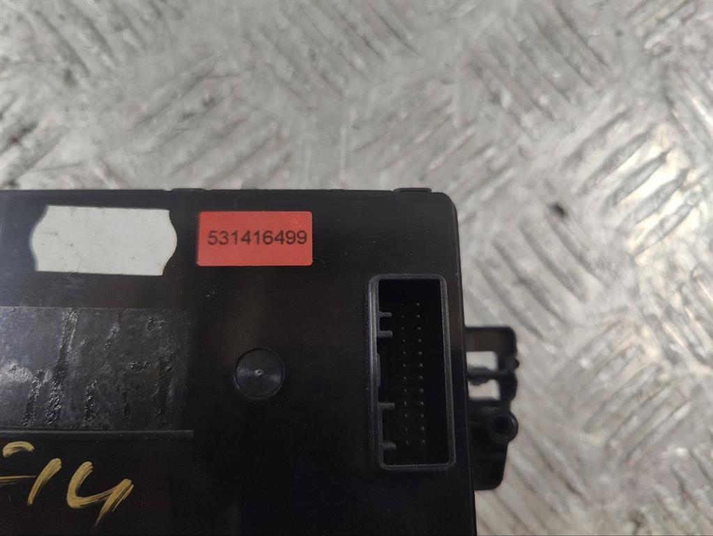 Блок управления печки/климат-контроля