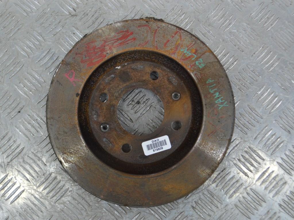 Диск тормозной передний