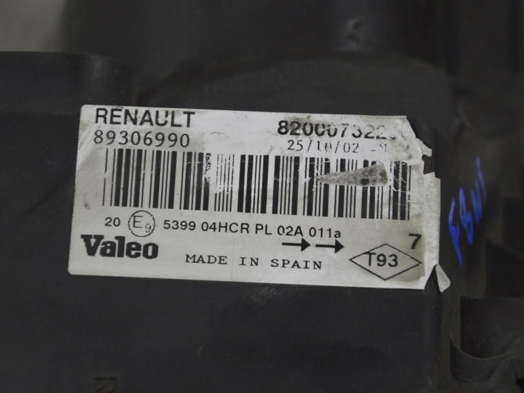 Фара левая Renault Megane 2 (2002-2008) 8200073220