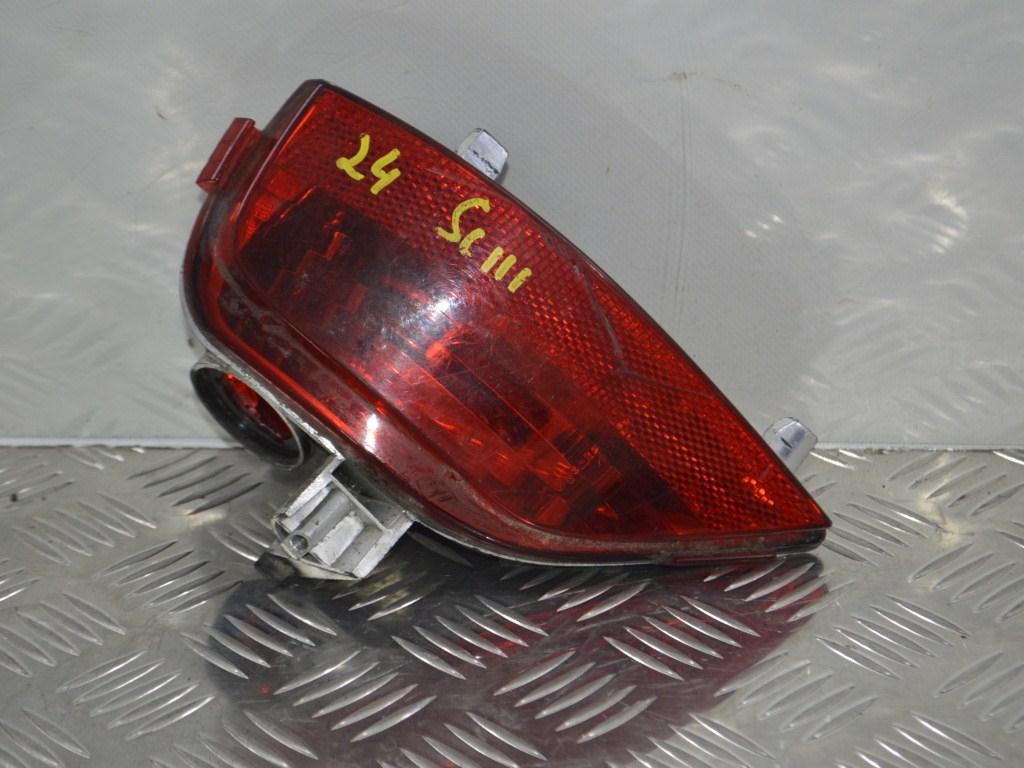 Фонарь противотуманный левый Renault Scenic 3 (2008-2015) 265850001R