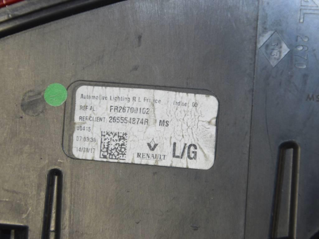 Фонарь задний левый