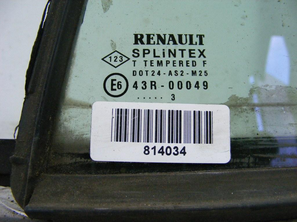 Форточка задняя левая