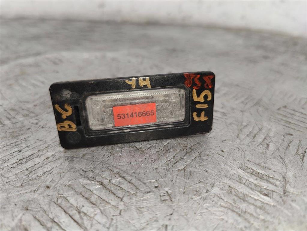 Подсветка номера