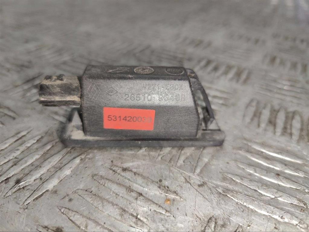 Подсветка номера