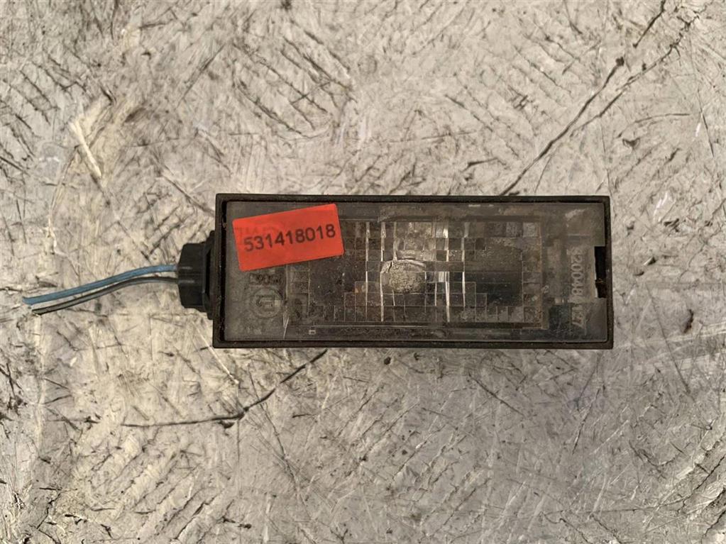 Подсветка номера