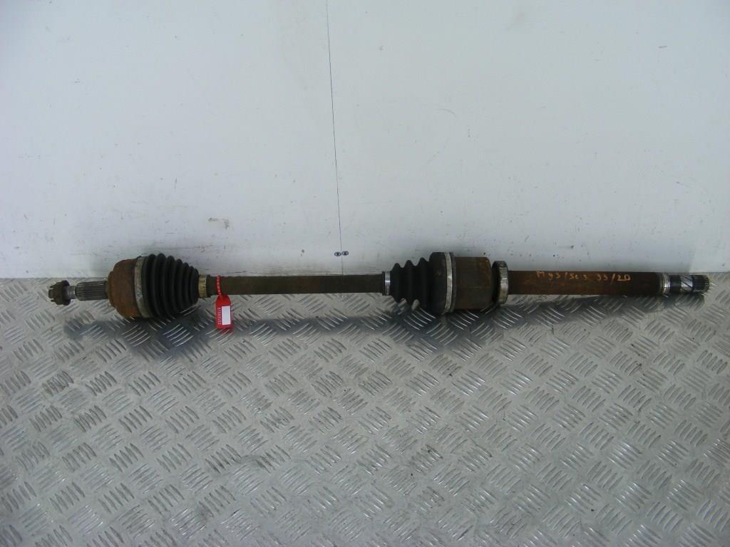 Полуось передняя правая (приводной вал, ШРУС) Renault Scenic 3 (2008-2015) 391006777R