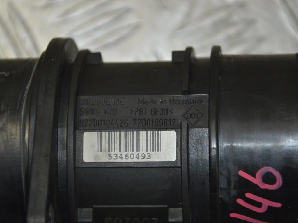 Расходомер воздуха Renault Megane 1 (1996-2002) 7700104426, 7700109812, 5WK9620