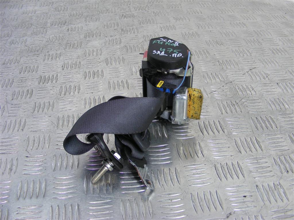 Ремень безопасности задний правый Renault Scenic 2 (2003-2009) 8200650241