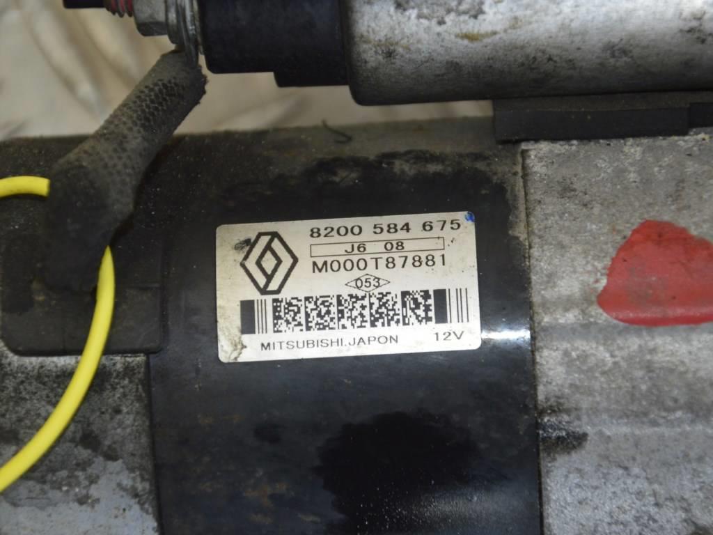 Стартер Renault Kangoo 1 (1997-2007) 8200584675, M000T87881