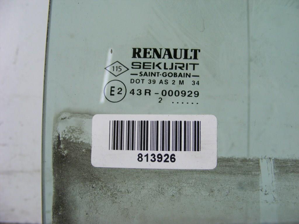 Стекло двери задней правой Renault Espace 4 (2003-2010)
