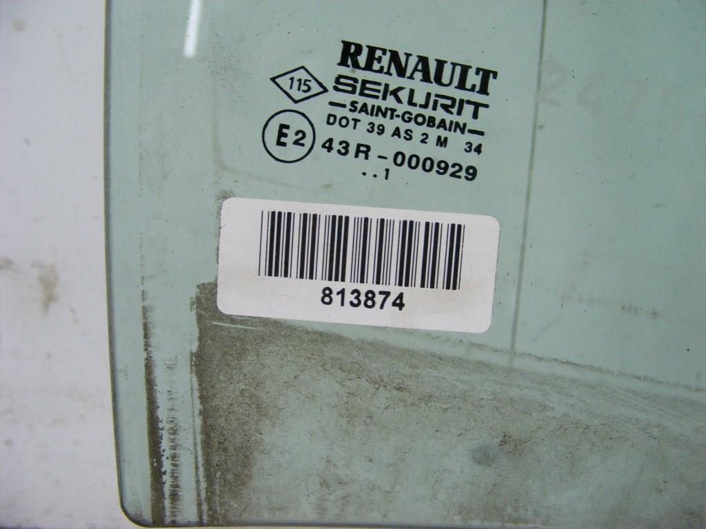 Стекло двери задней правой Renault Laguna 2 (2001-2007)