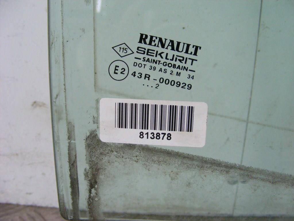 Стекло двери задней правой Renault Laguna 2 (2001-2007)