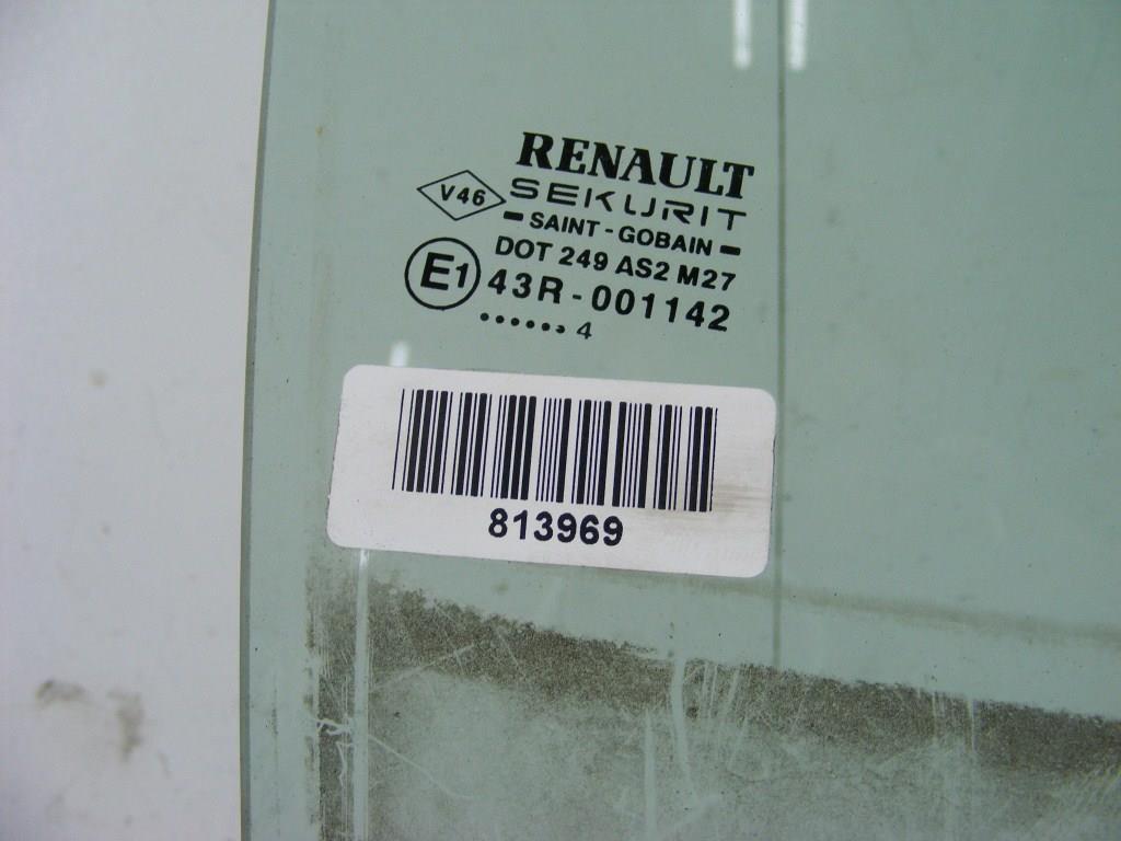 Стекло двери задней правой Renault Megane 2 (2002-2008)