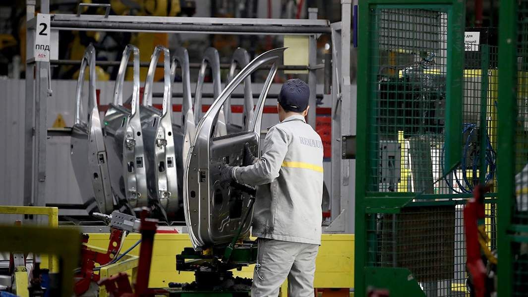 Цех автопроизводства Renault