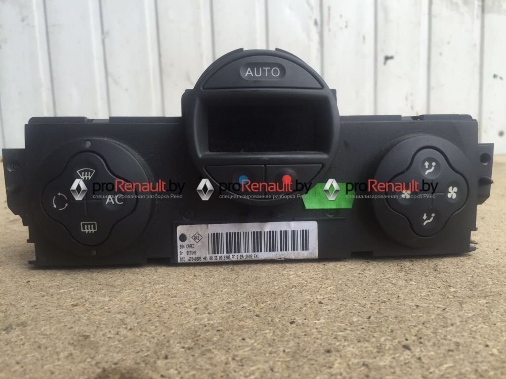 blok upravleniya pechkiklimat kontrolya na renault scenik 3